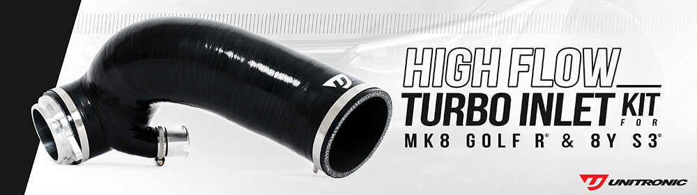 High Flow Turbo Inlet Kit for MK8 Golf R / 8Y S3 - Now Available