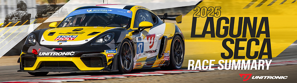 Unitronic JDC-Miller Continues Dialing In No. 17 Porsche at Laguna Seca